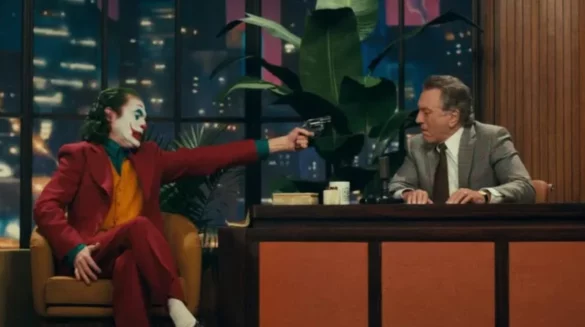 Joker Joaquin Phoenix et Robert De Niro - scene