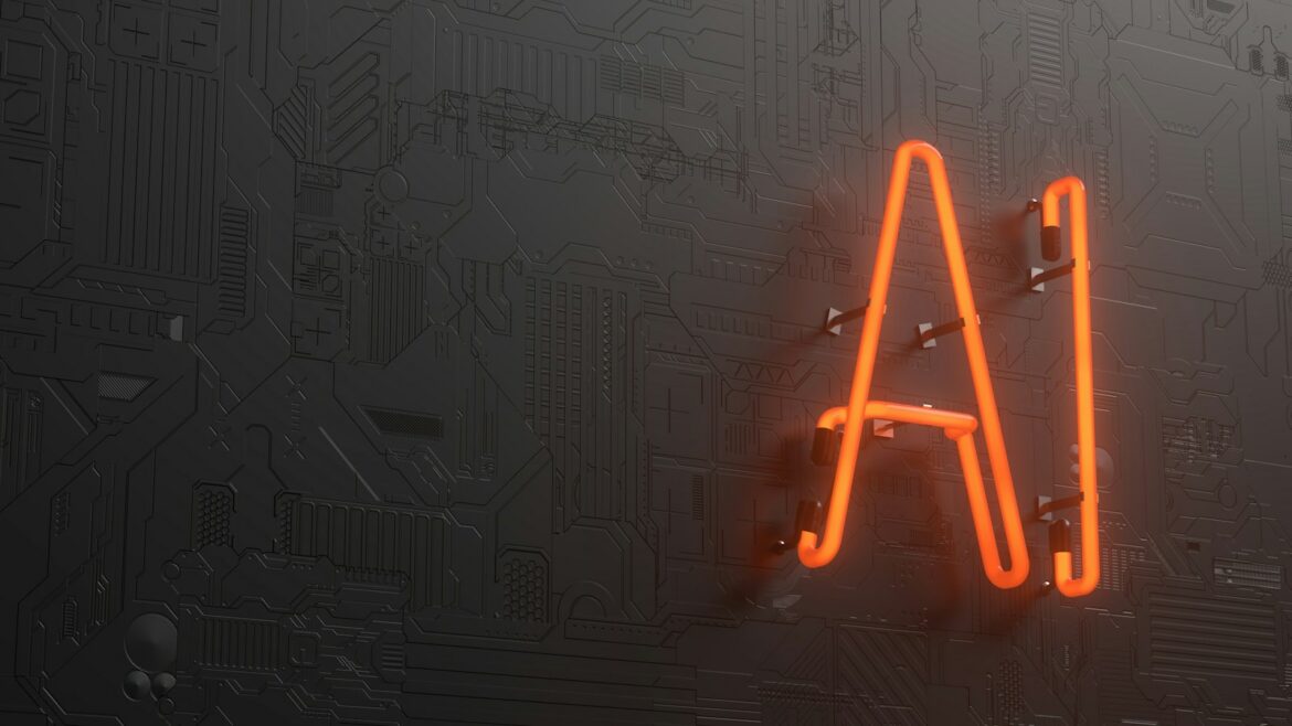AI symbol representing Google Playground game creation